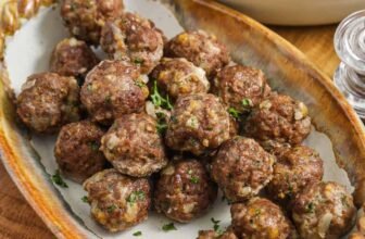 Simple Meatball Recipe – Spend With Pennies