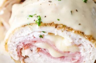 Oven Baked Hen Cordon Bleu