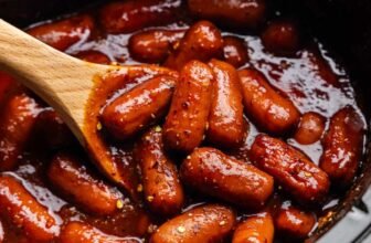 Scorching Honey Garlic Lil’ Smokies