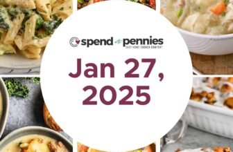 Weekly Meal Plan Jan 27, 2025