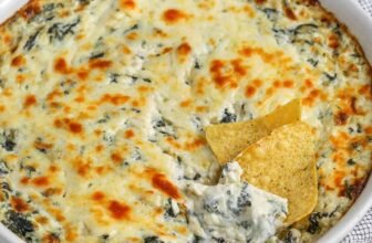 The Finest Spinach Artichoke Dip