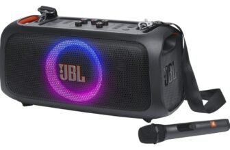 The JBL PartyBox Speaker With Constructed-in Lights and Wi-fi Mic Is at Its Lowest Value of the 12 months