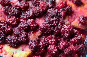 Outdated-Normal Blackberry Deep Dish Cobbler